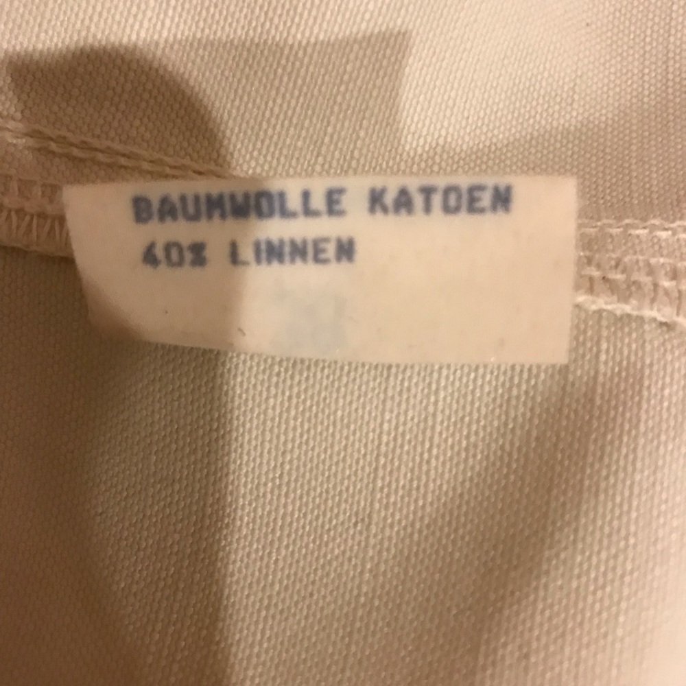 Vintage 1990’s Bensimon off white saharian jacket. Size 38. EUC - Picture 7 of 8